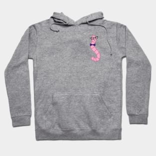 worm (nerd) Hoodie